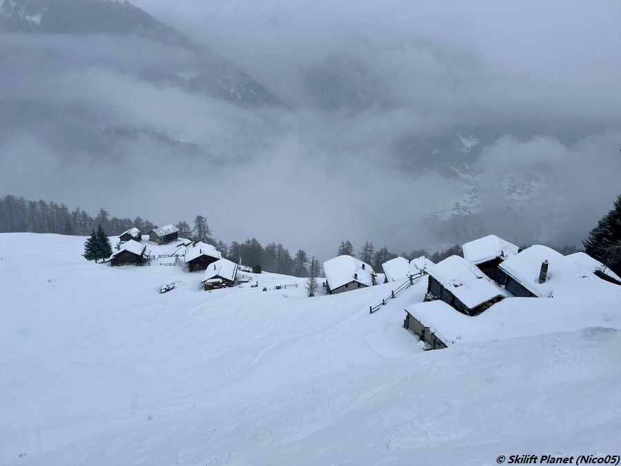 ehemalige schwarze Talabfahrt
