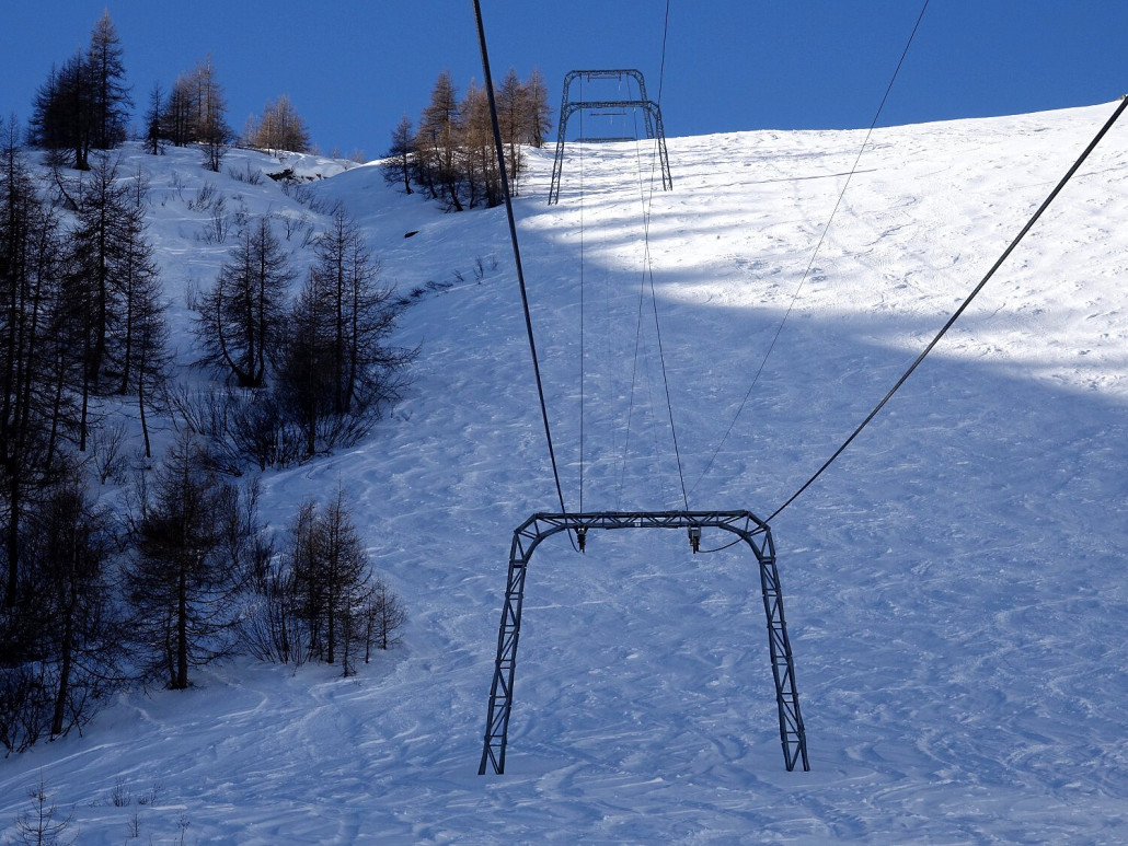 Tre Ormen steiler unterer Abschnitt