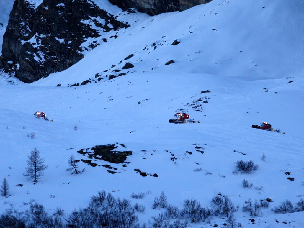 Präparationsarbeiten Tre Ormen