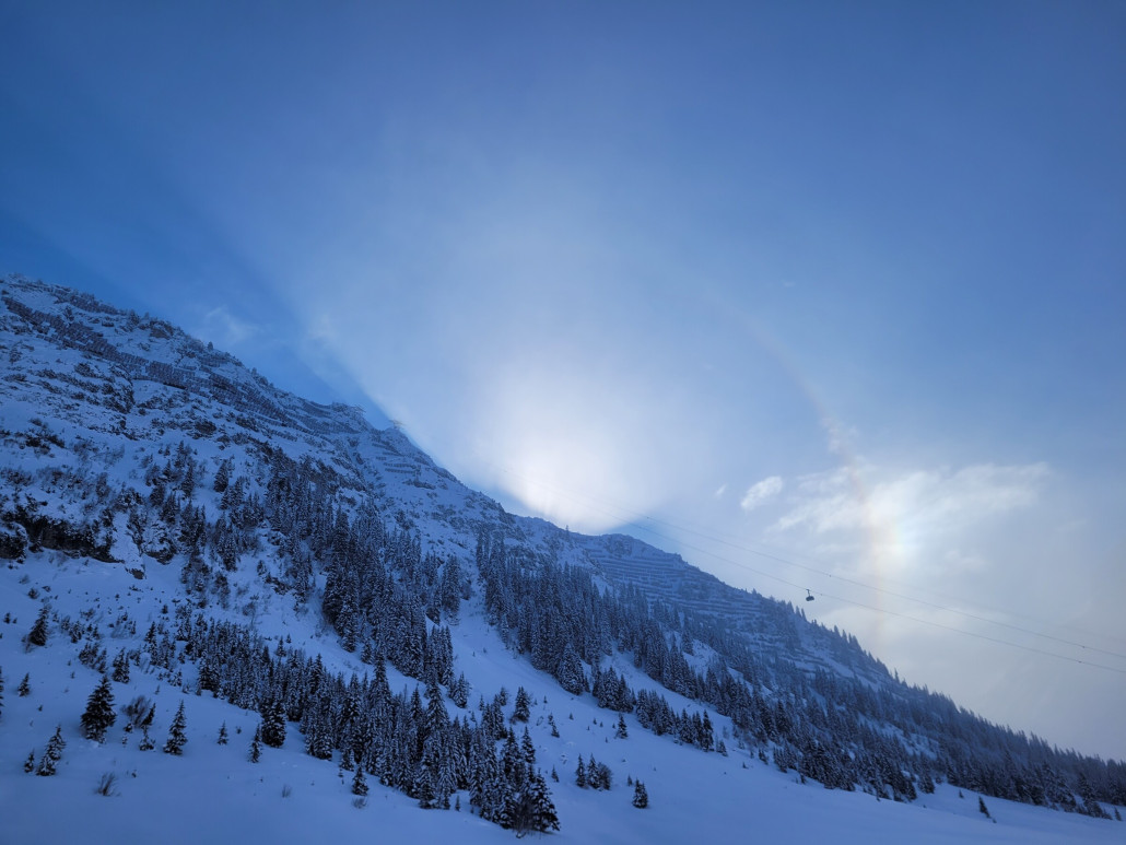 Blick zurück auf den Rüfikopf