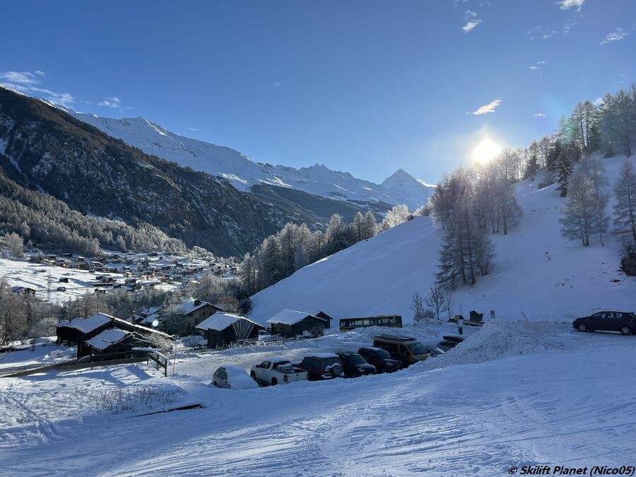 Lanna, Parkplatz und die Dent Banche