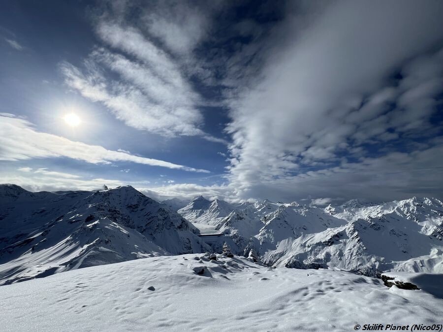 Blick auf Dix-Tal und Grande Dixence