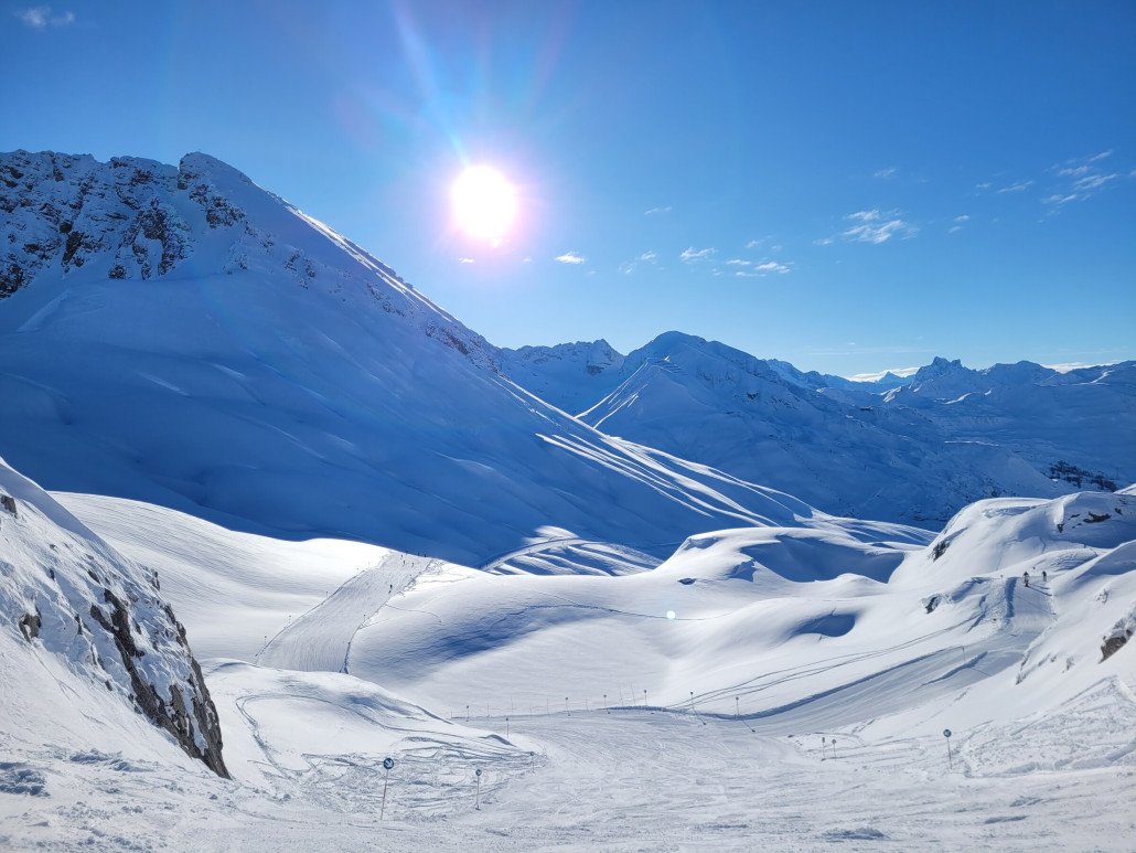 Vom Rüfikopf Richtung Zürs