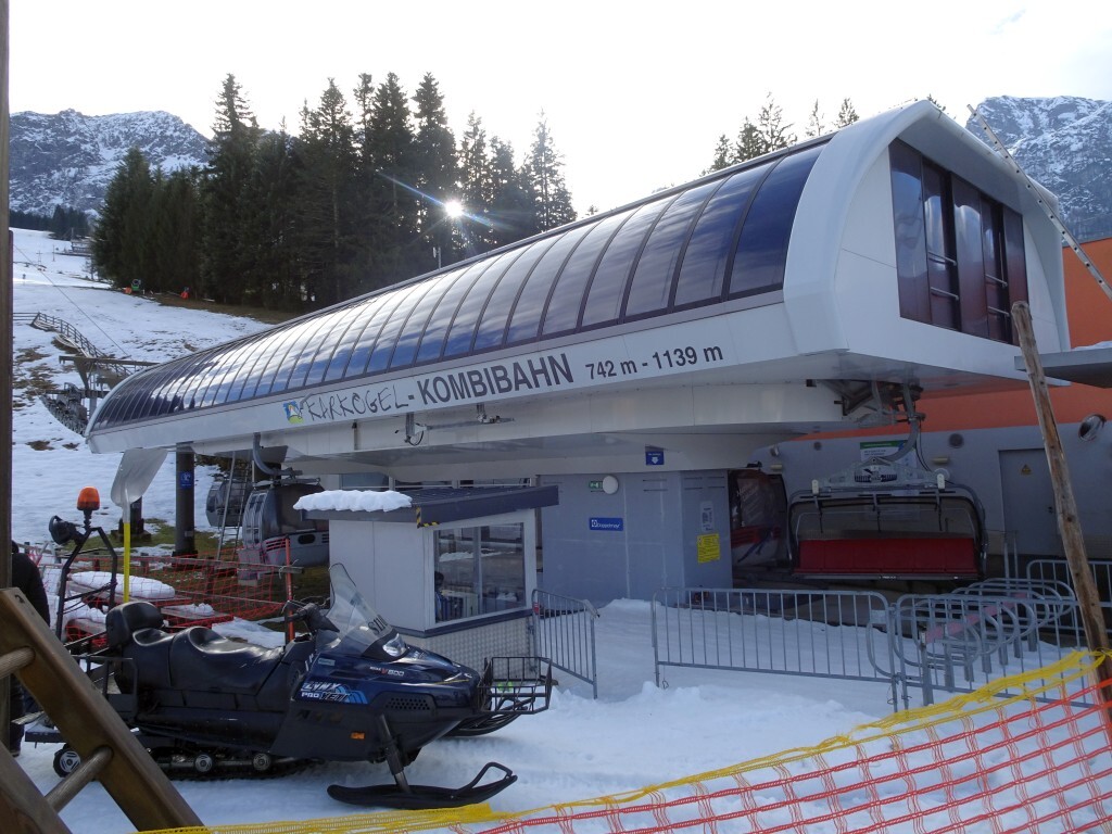 Talstation der Karkogel-Kombibahn in Abtenau