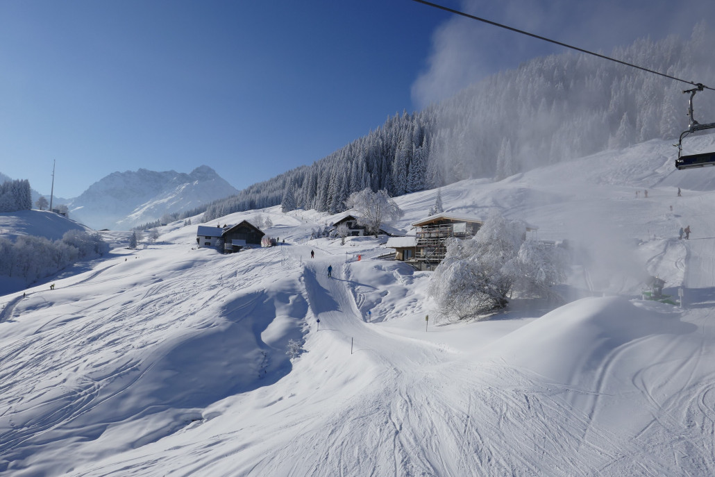 Heuberg KSB und Piste vom Zaferna zurück