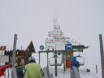 4-SB Cucumelle, Talstation. Bj 1984, Skirail, keine Fußraster, Dieselantrieb