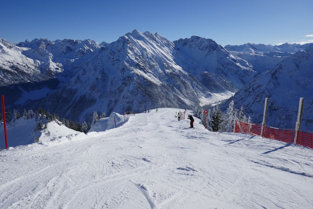 Start Abfahrt Walmendingerhorn