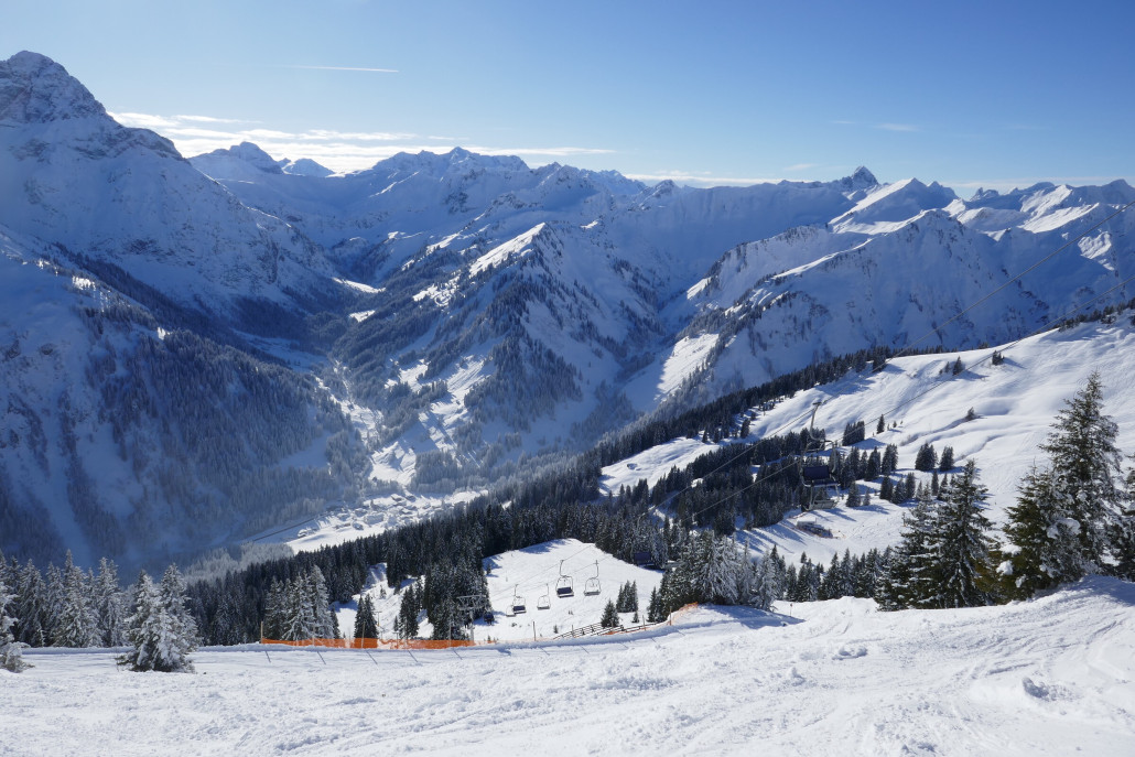 Doppelsessellift und Baad