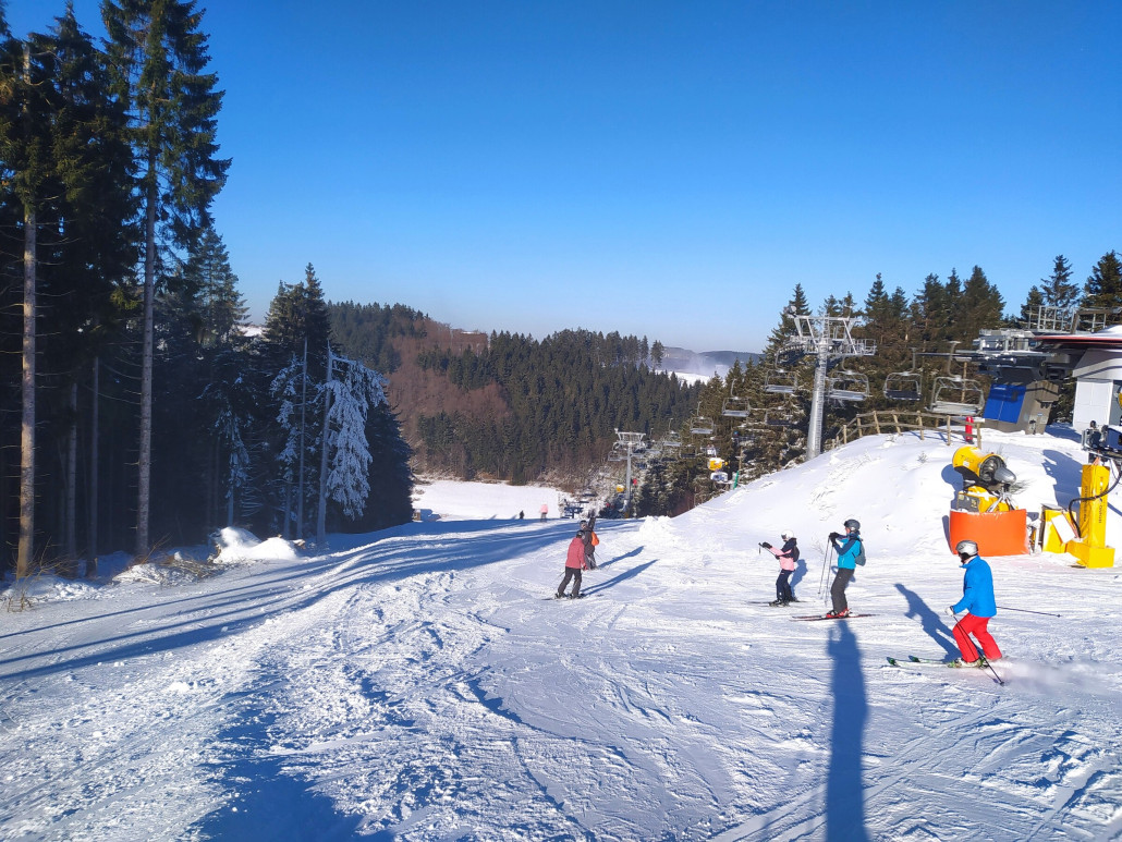 Blick zur kleinen Büre