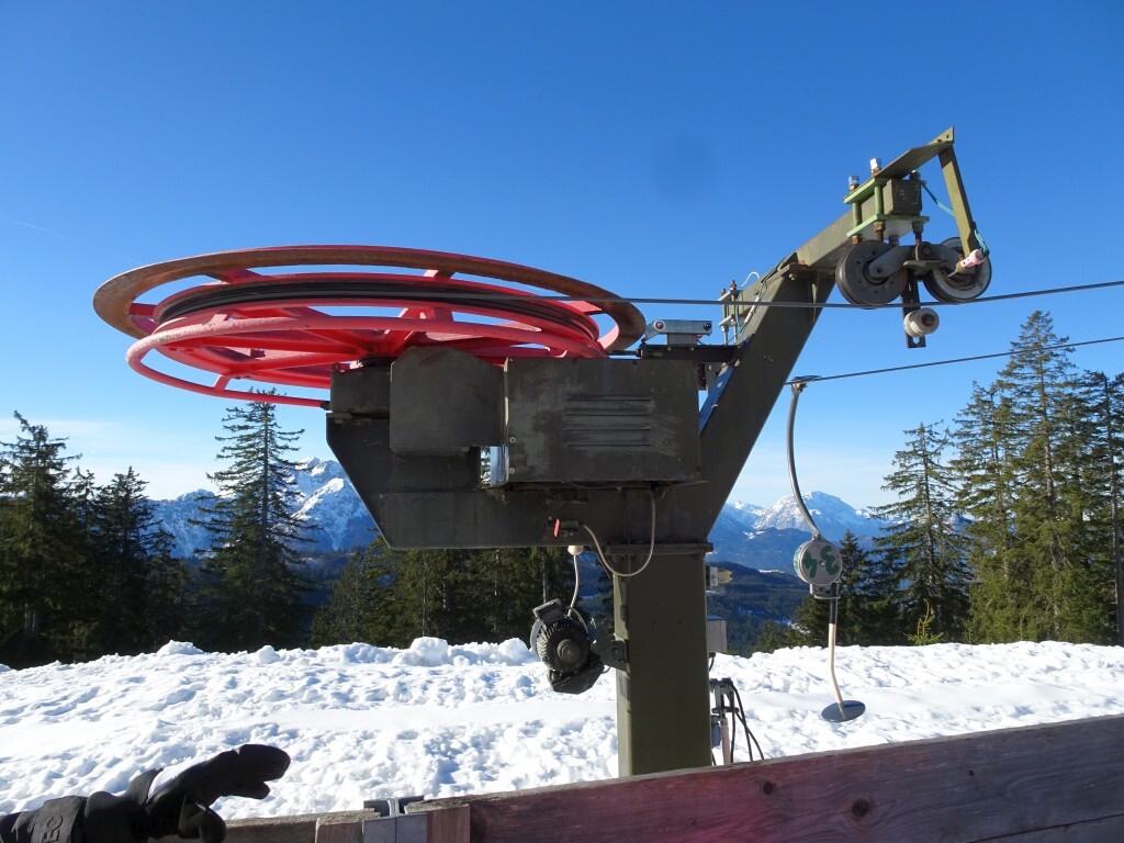 Doch noch ein kurzer Abstecher zum Gipfellift.