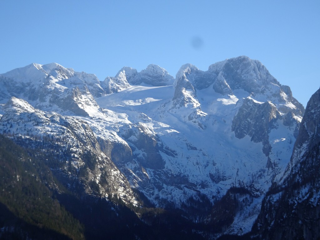 Blick zum Dachstein.