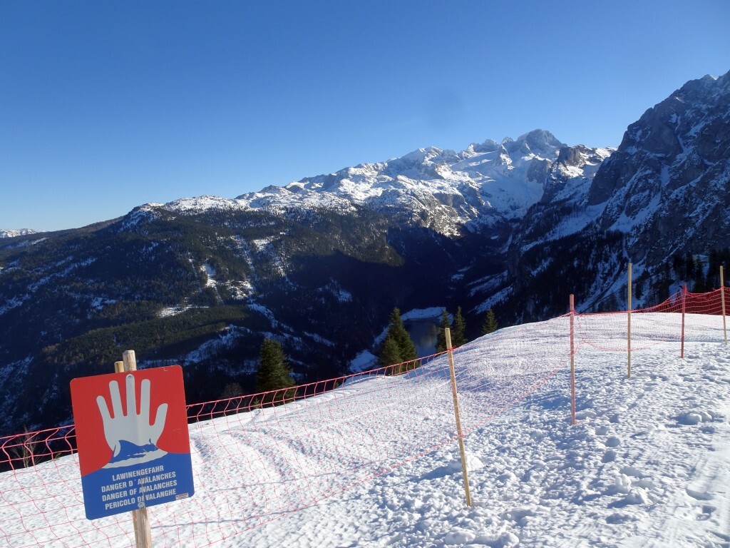 Vorderer Gosausee mit Dachstein.