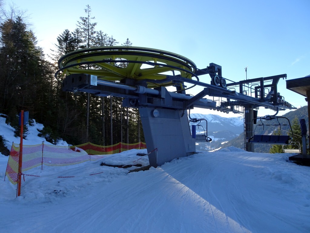 Bergstation der Kopfbergbahn.