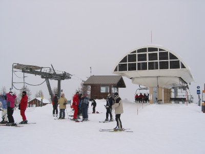 Bergstation 4-KSB Casse du Boeuf, daneben der SL Pré du bois