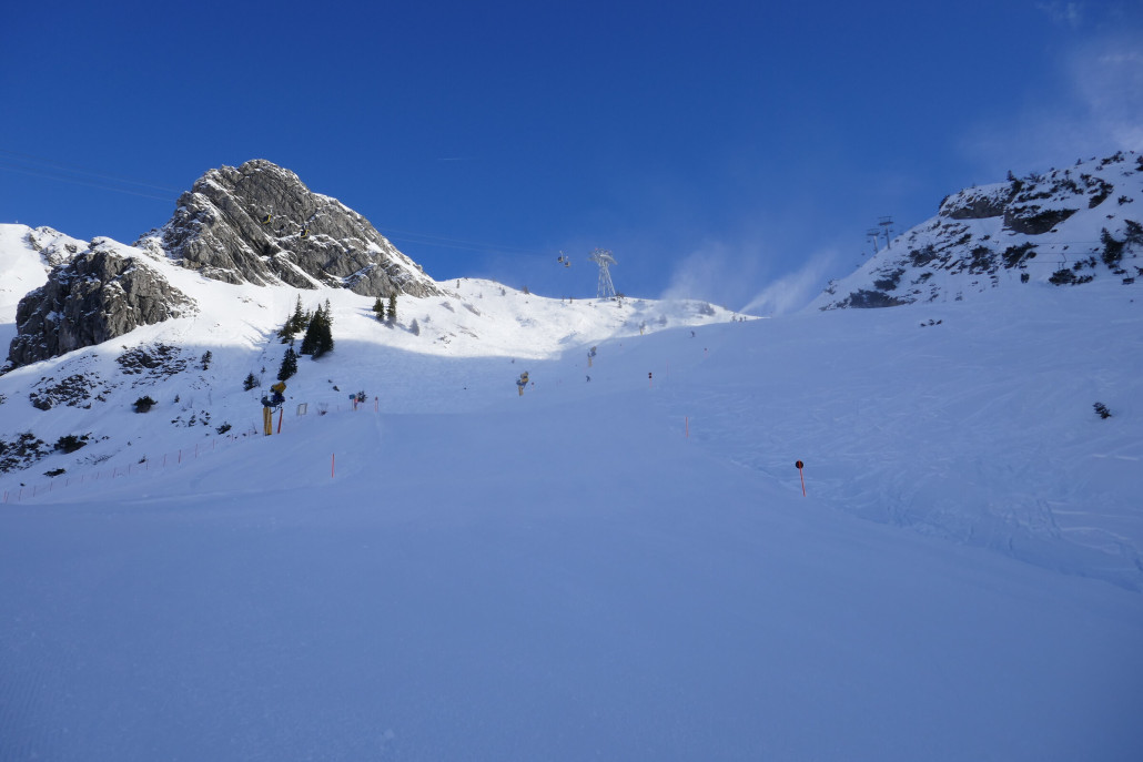 Sonngehrenpiste an der 2SB