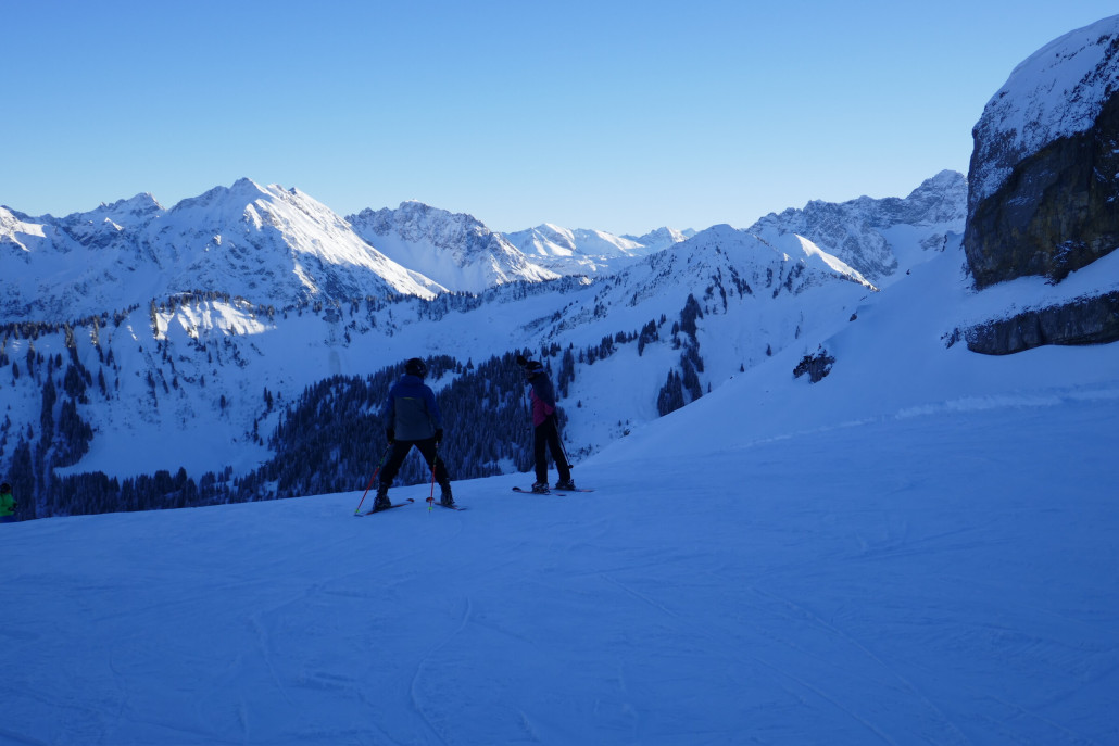 Übergang Hahnenköpfle / Olympiaabfahrt