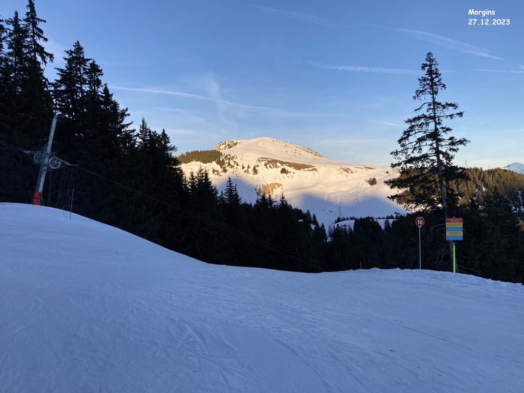Pointe de Bellevue von Sessenlift Corbeau