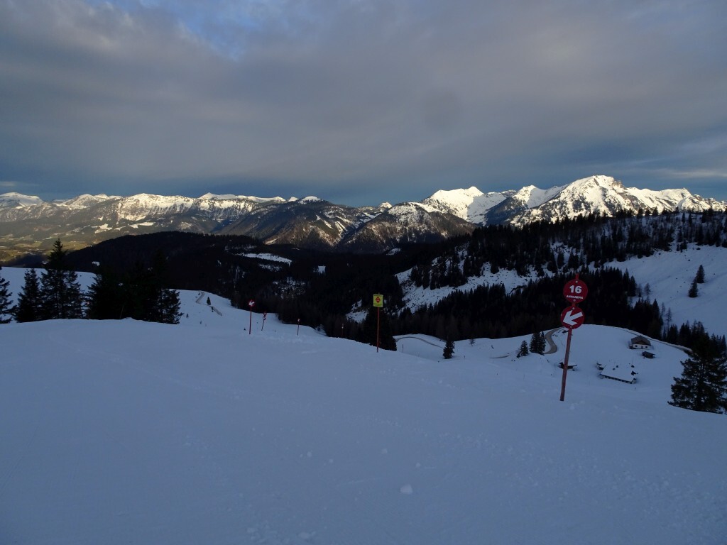 Angerabfahrt (16) am Morgen.