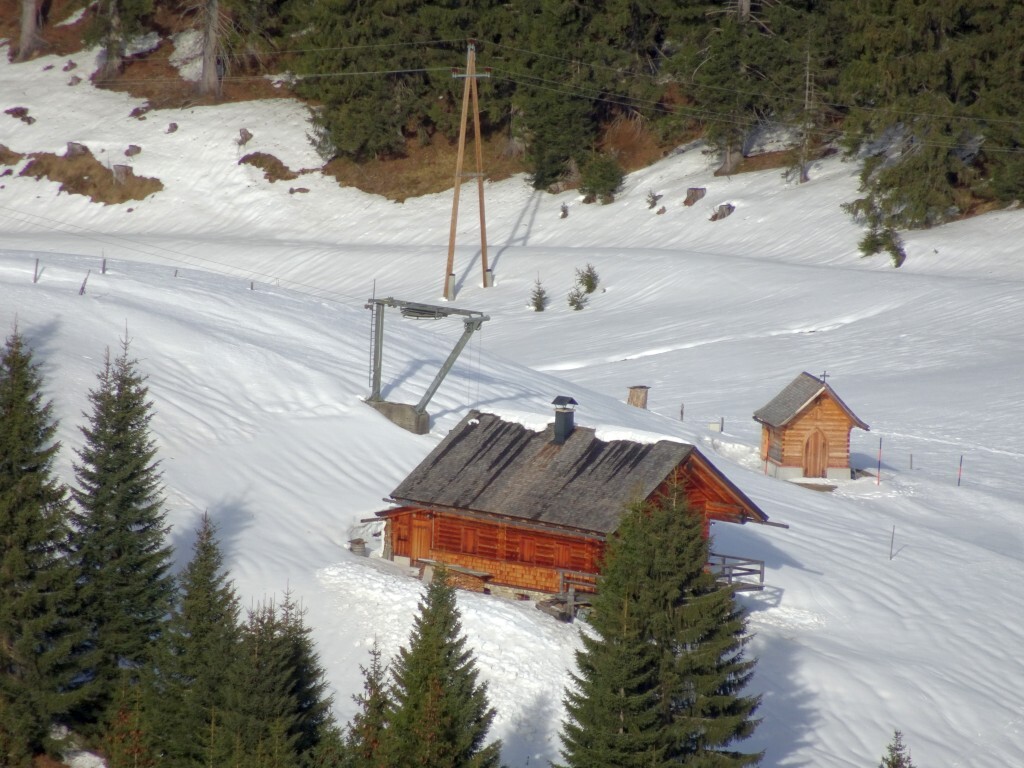 Bergstation des LSA-Tellerliftes Gletscherblick.