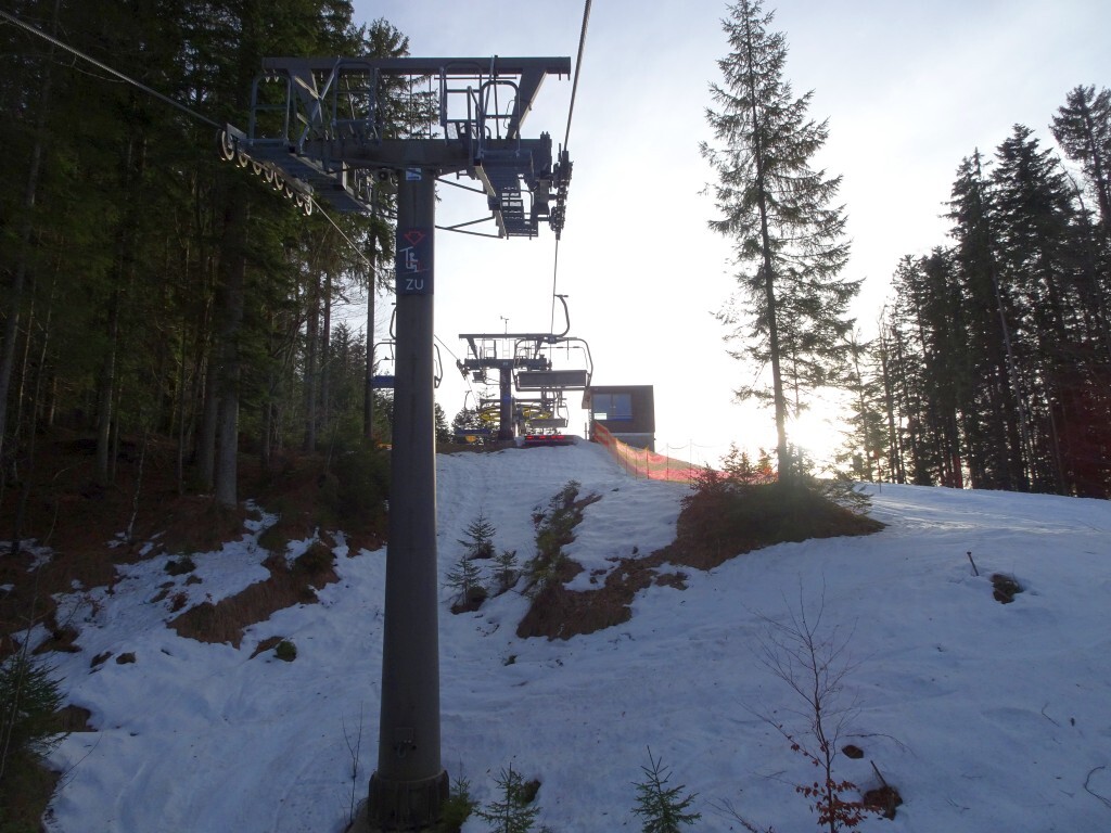 Bergstation 4er Sessellift Astauwinkel.