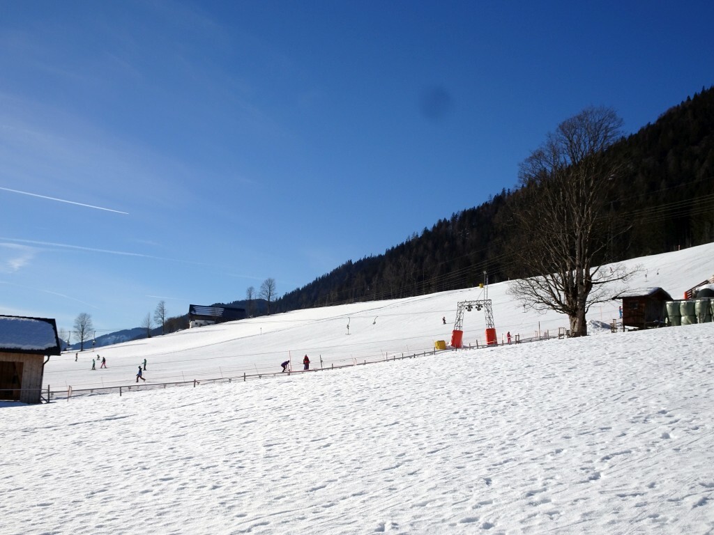 Blick zum Stemag Lift. Wirklich ein stressfreier Ort.