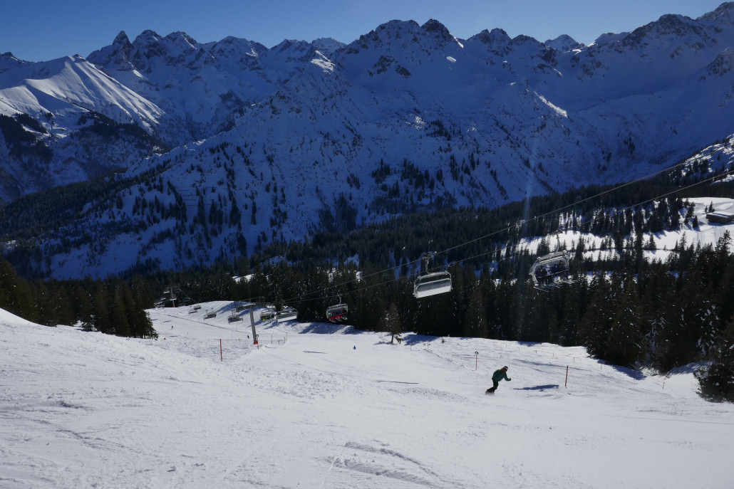 Schwarze Branntwein Piste an der Seeeckbahn