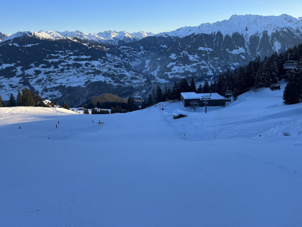 An der Rätikonbahn ist noch nix los