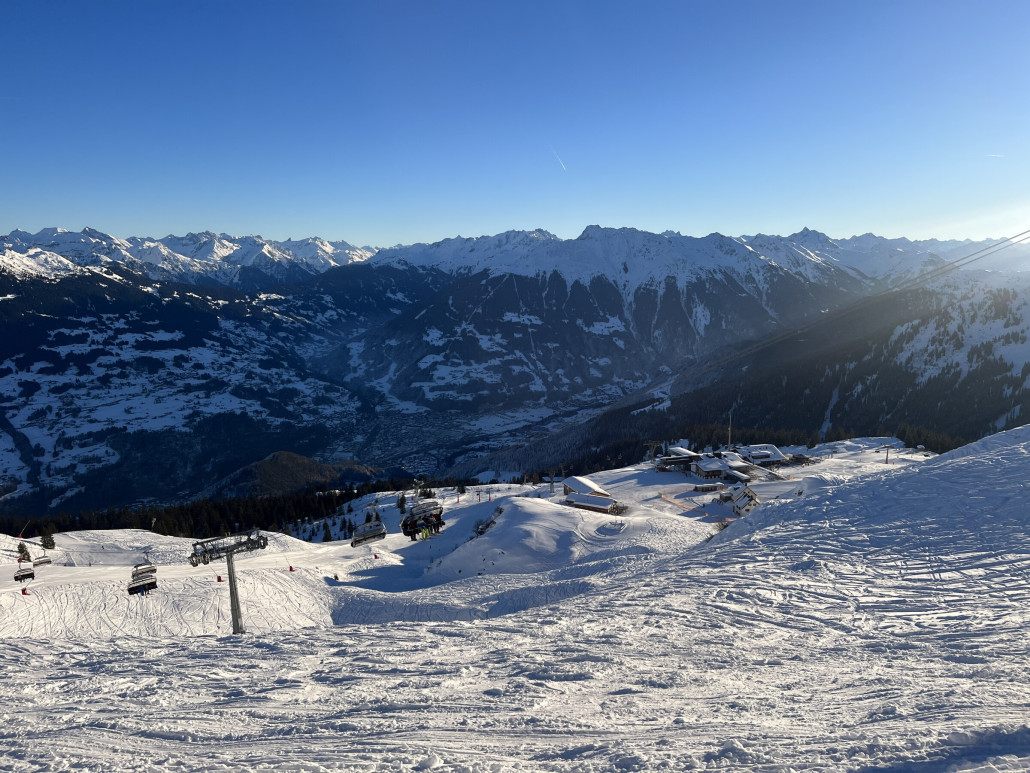 Blick über den Zentralbereich