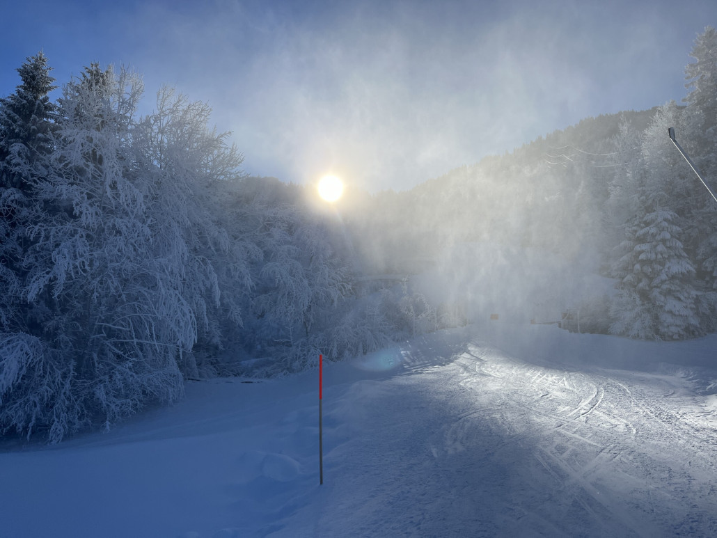 Es ergeben sich schöne Lichtspiele