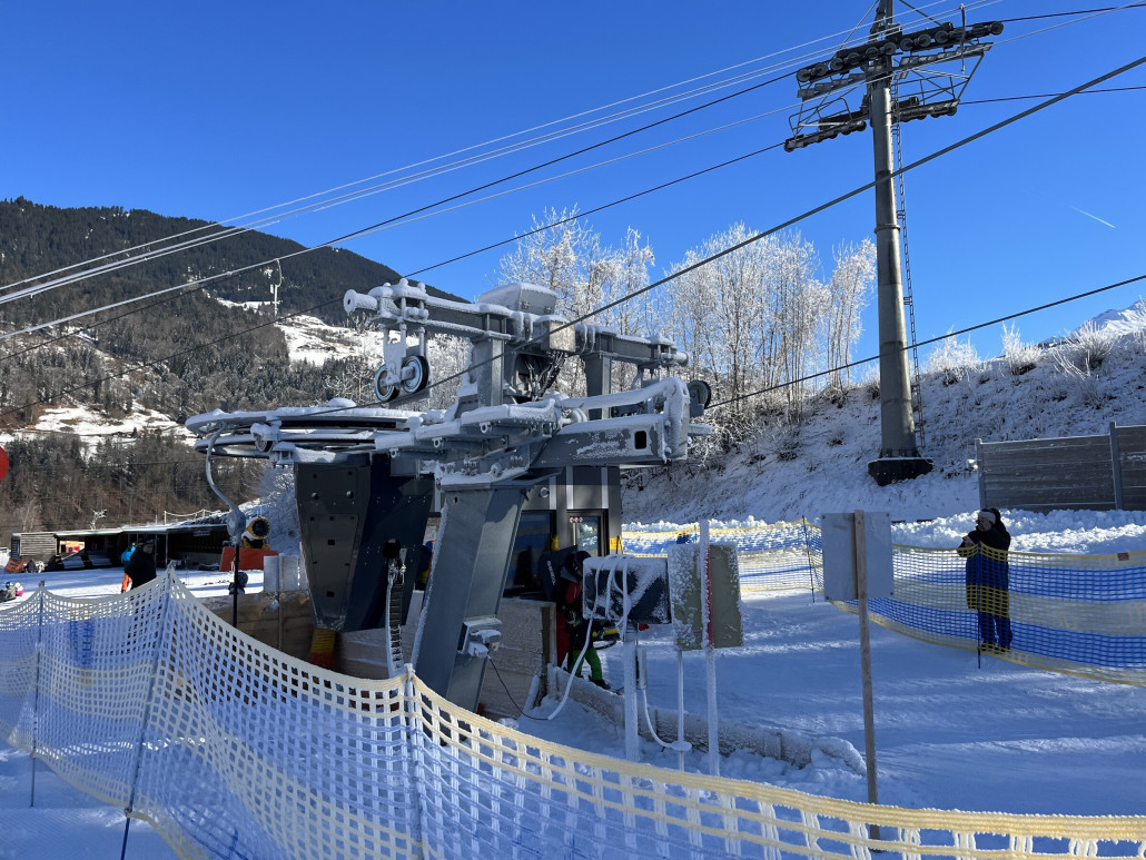 Und die Talstation mit echt hässlichen Häusle