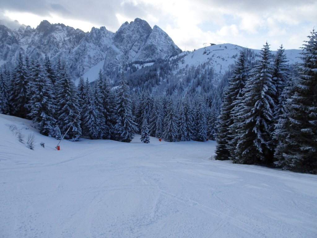 Netter Hang, ist im Pistenplan gar nicht eingezeichnet.