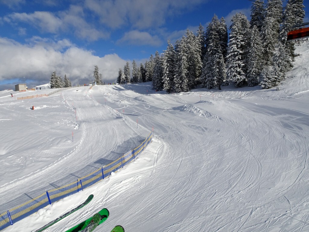 Der Funpark wird präpariert.