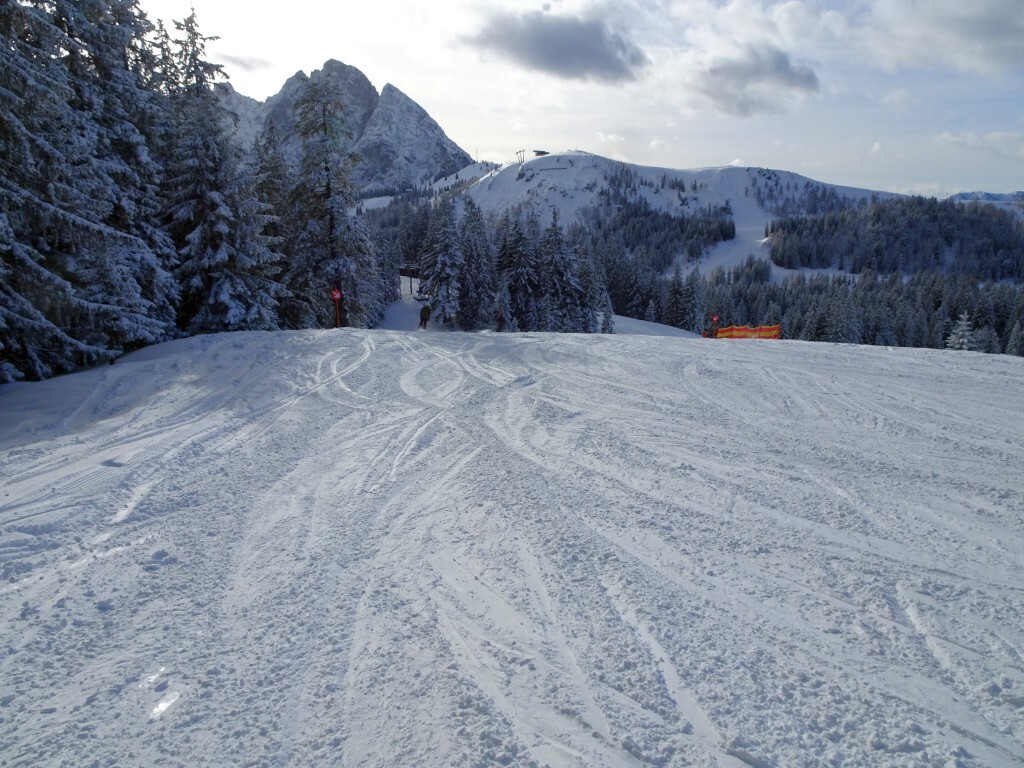 Und die Höhbühelabfahrt (5a).