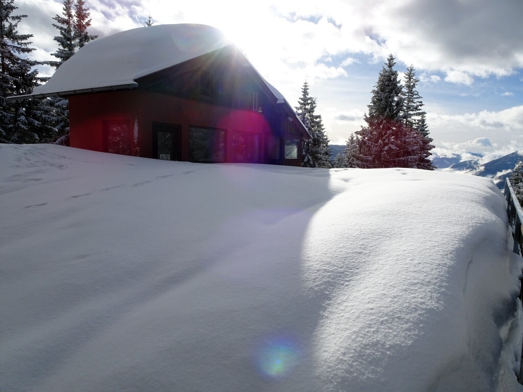 Hier war der Ausstiegsbereich.