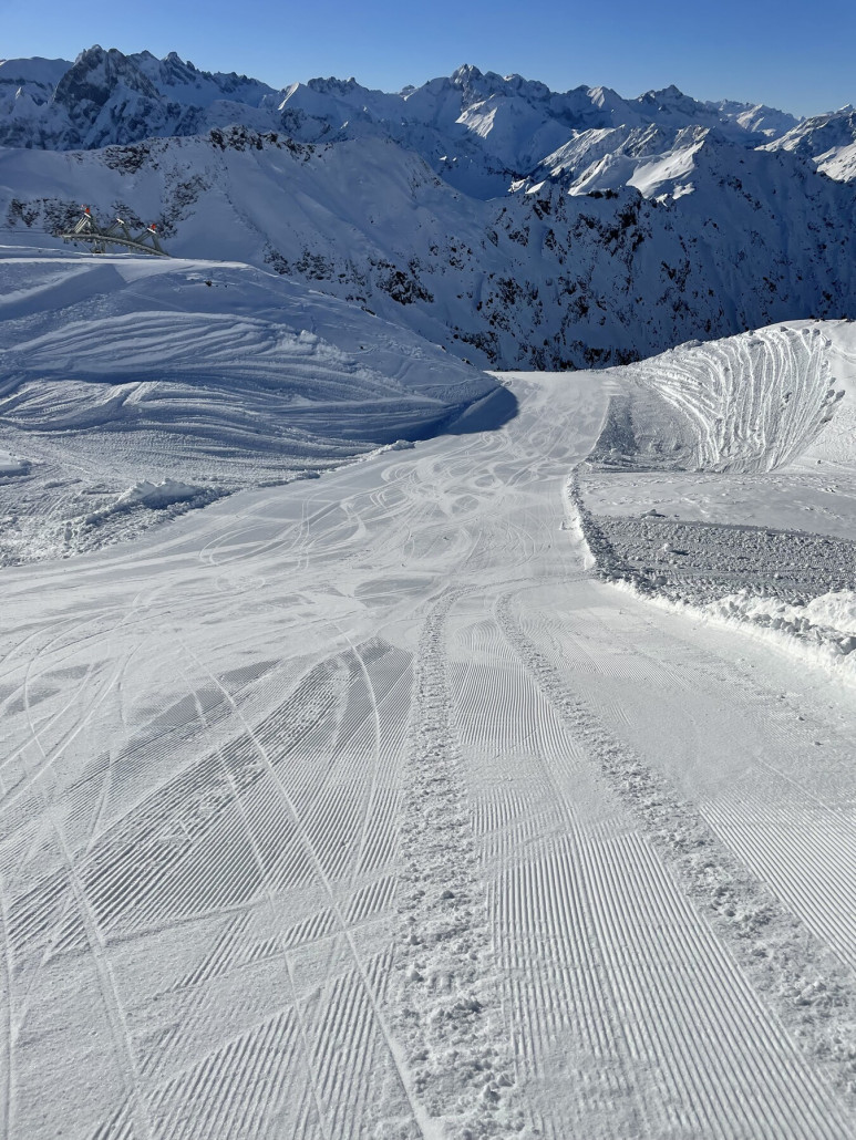 Nebelhorn classic skiroute Mitte
