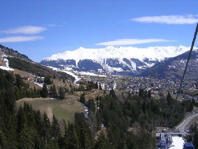 Fiss gesehen aus der Waldbahn.