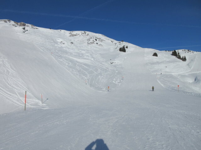 Geißrückpiste (links) und Furkamähderpiste (rechts) (14. Jän.)