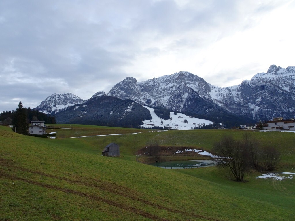 Blick zum Karkogel, wo ich eben noch war.