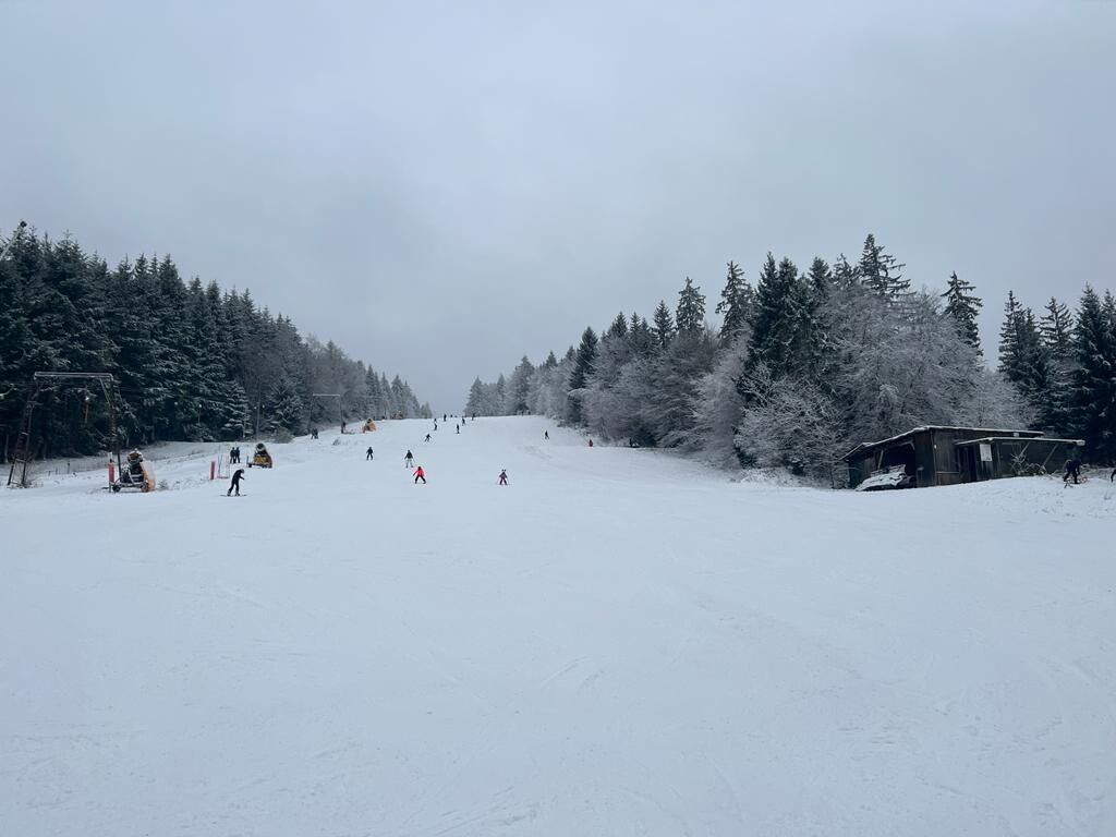 zwischenzeitlich ist der Lift auf 850 m offen