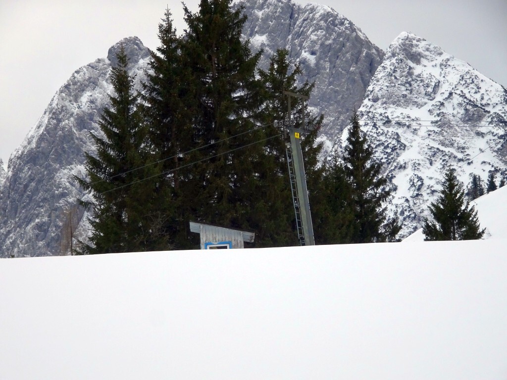 Ausstieg des LSA Tellerliftes Gletscherblick.