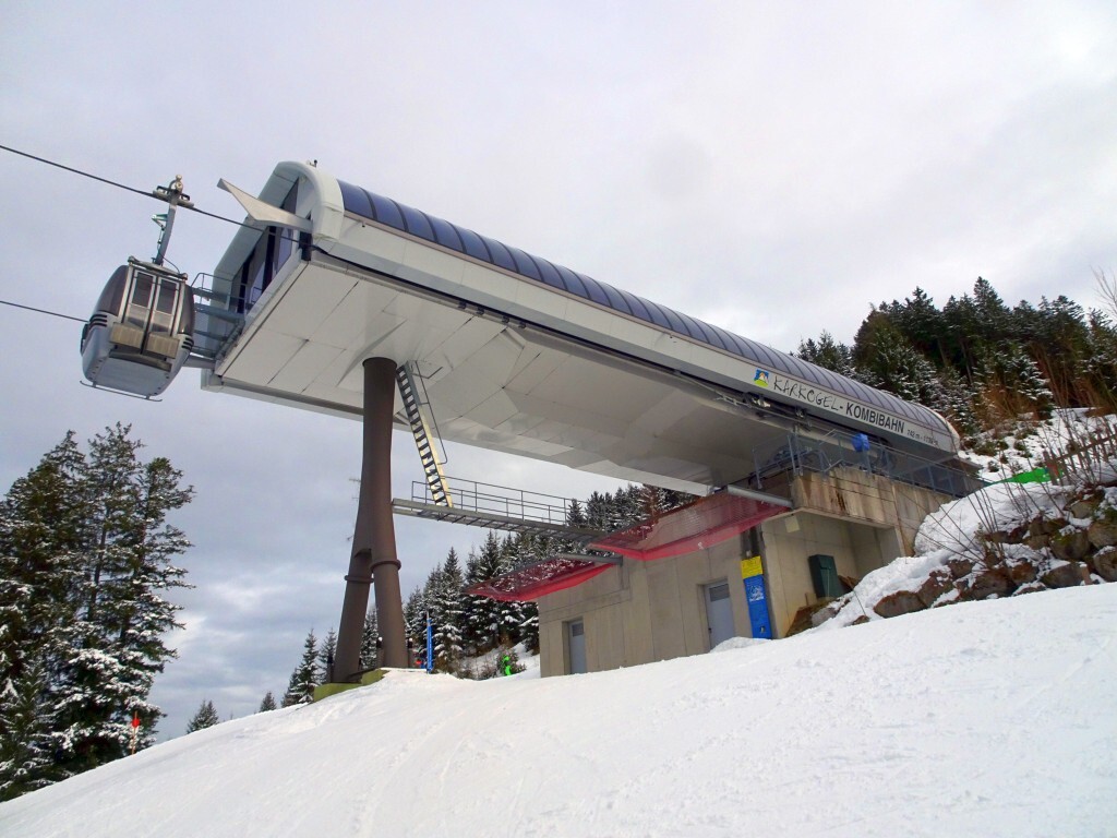 Bergstation der Kombibahn Karkogel.
