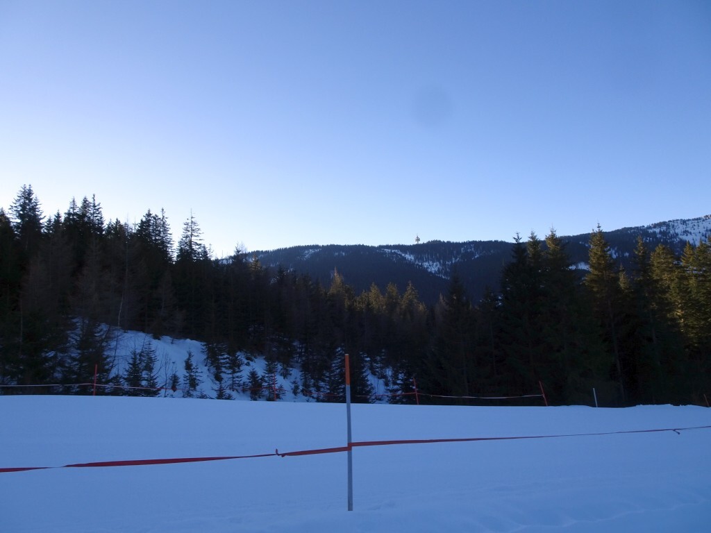 Blick zum Rossbrand mit dem Postturm.