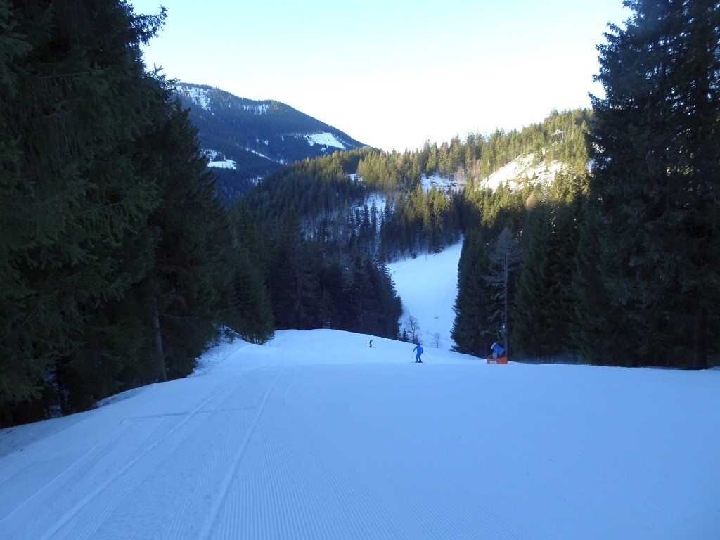 Auf der Halseggpiste (3).