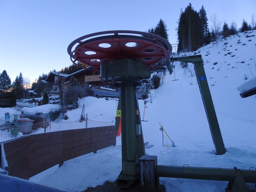 Talstation des Geierbergliftes. Steht seit 1967!