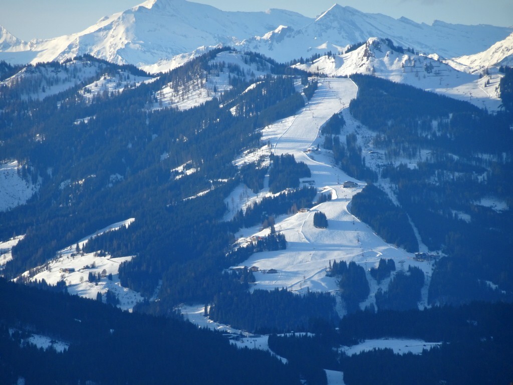 Zoom zum Grafenberg in Wagrain. Das ist auch eine Traumabfahrt!