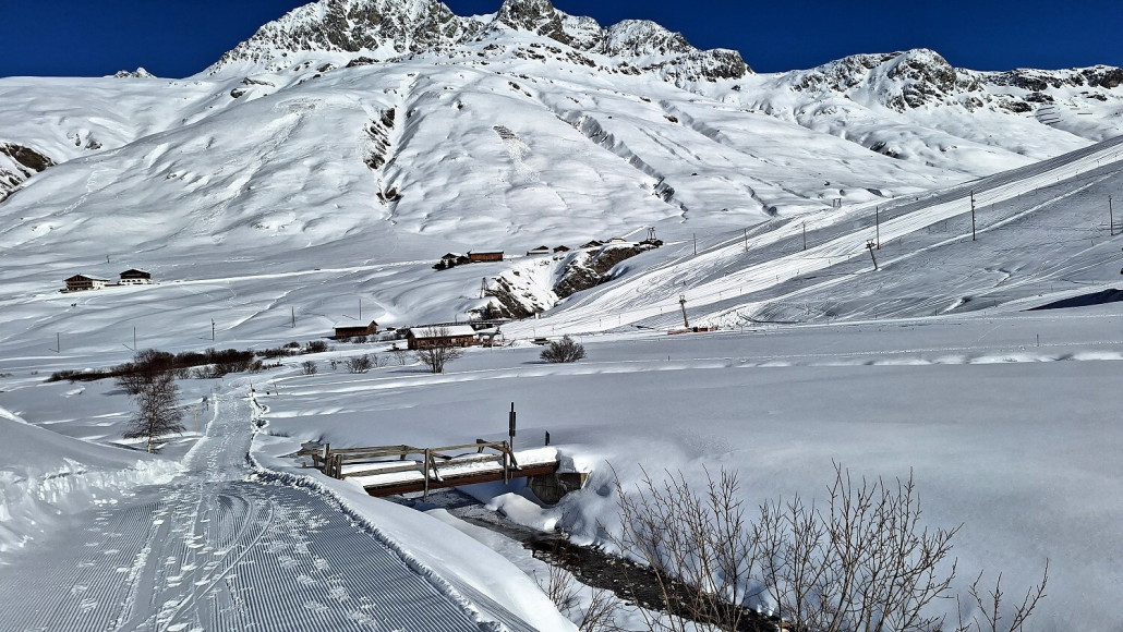 Verbindungsabfahrt nach Cavetta untere Teil