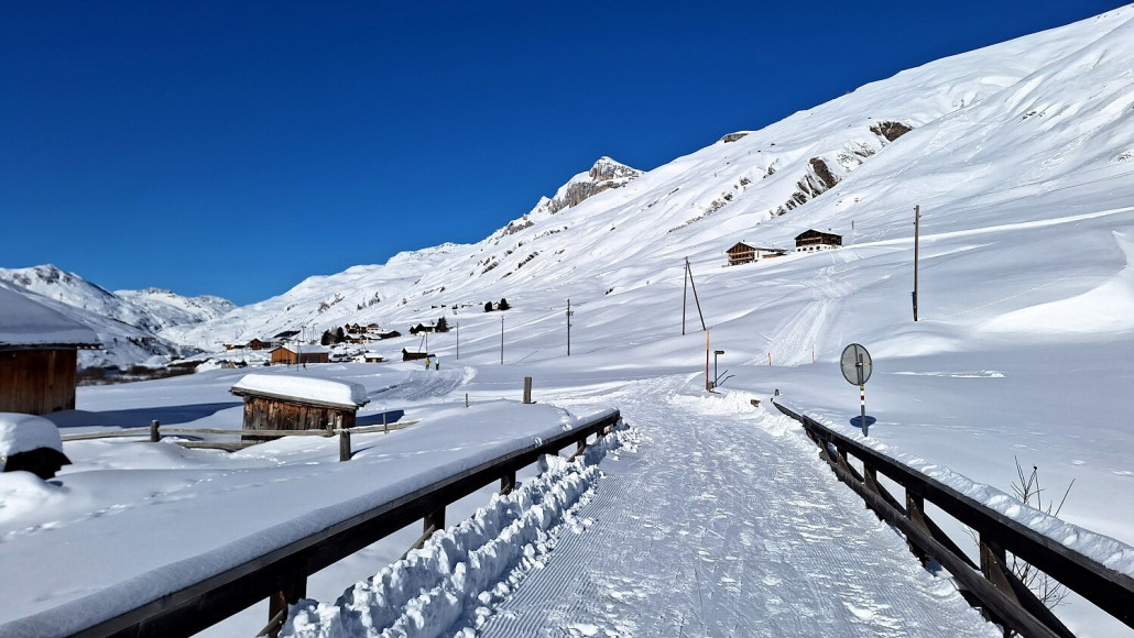 Verbindung zurück zum Teischhorn