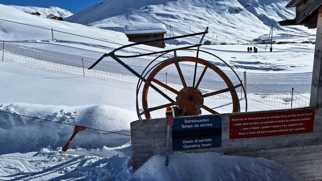 Heute zum Glück in Betrieb erspart viel lauferei