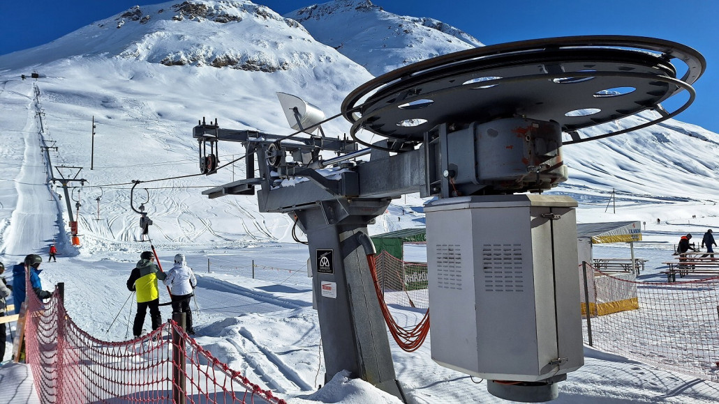 Sprung rüber zum Cavettalift