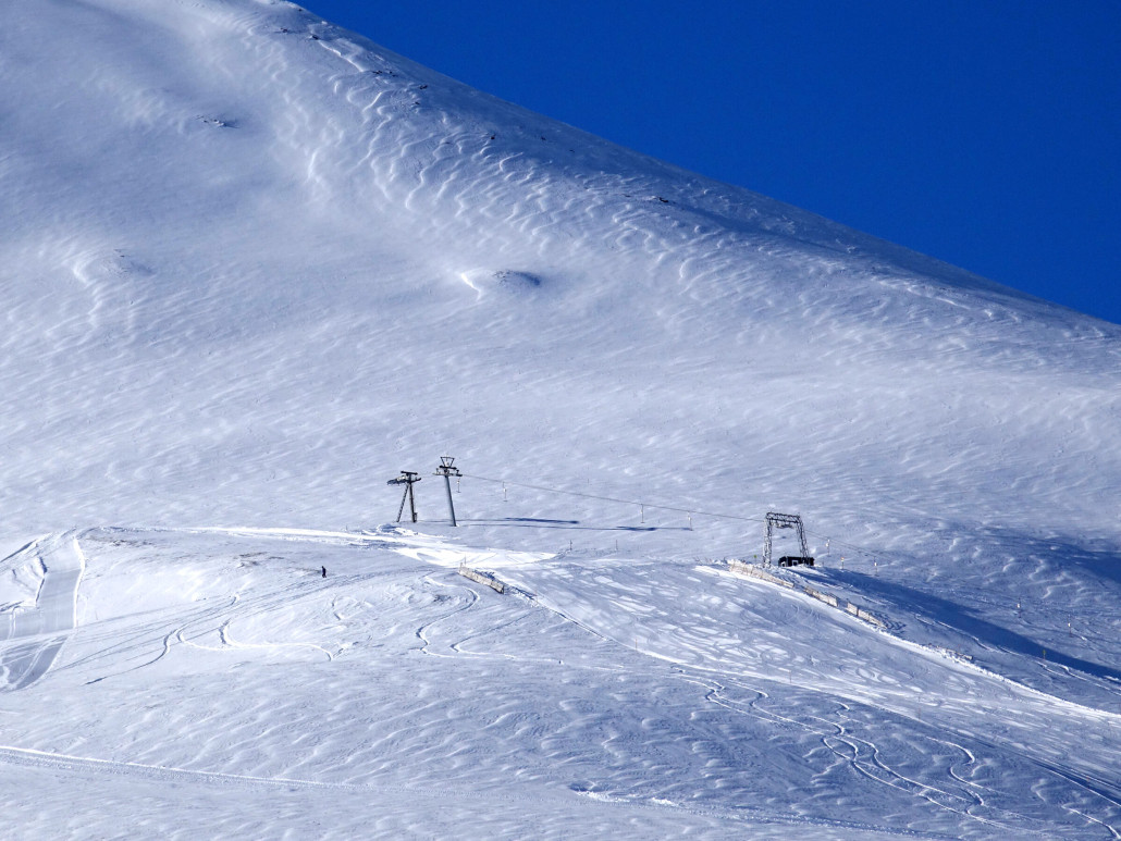 Bergstation Teischhornlift mit Schräg-T Stütze